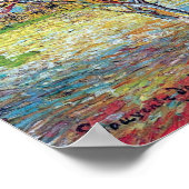 ファンゴッホ – ピンクピーチツリーズ ポスター (角)