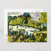 ファンゴッホ – ファームハウスwith 2姿 ポストカード (正面/裏面)