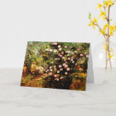 ファンゴッホ – ブルーミングバラブッシュ カード (黄色い花)