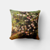 ファンゴッホ – ブルーミングバラブッシュ クッション (正面)