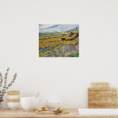 ファンゴッホ – ブロウマンで囲まれたフィールド ポスター (キッチン)