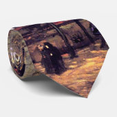 ファンゴッホ – ポプラ付きレーン ネクタイ (ロール)