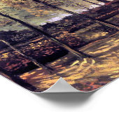 ファンゴッホ – ポプラ付きレーン ポスター (角)