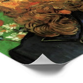 ファンゴッホ-ポートレートのポストマンジョセフルーリン ポスター (角)