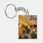 ファンゴッホ – ランドスケープハウスフローマン キーホルダー (正面左)