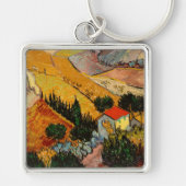 ファンゴッホ – ランドスケープハウスフローマン キーホルダー (正面)