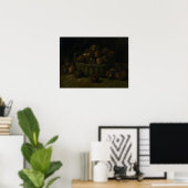 ファンゴッホ – リンゴのバスケット ポスター (ホームオフィス)