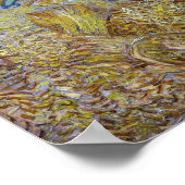 ファンゴッホ – リーパー付きホイートフィールド ポスター (角)