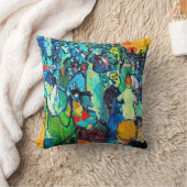 ファンゴッホ – レアレネス、有名絵画な クッション (ブランケット)