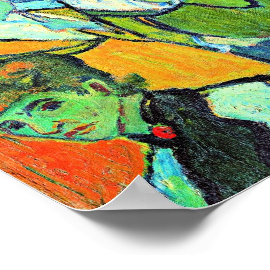 ファンゴッホ – レアレネス、有名絵画な ポスター (角)