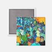 ファンゴッホ – レアレネス、有名絵画な マグネット (正面/裏面)