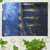 ファンゴッホ – ローネのスターリーナイト キッチンタオル (折り畳み)