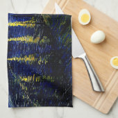ファンゴッホ – ローネのスターリーナイト キッチンタオル (四つ折り)