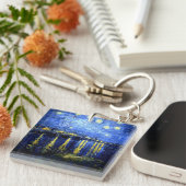 ファンゴッホ – ローネ2020での星空の夜 キーホルダー (正面右)