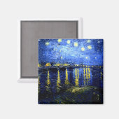 ファンゴッホ – ローネ2020での星空の夜 マグネット (正面/裏面)