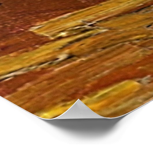 ファンゴッホ – 三つのひまわりの花瓶 ポスター (角)