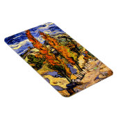 ファンゴッホ – 丘の上の2つのポプラ マグネット (右側)