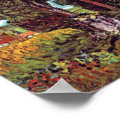 ファンゴッホ – 二つの女性のサイプレス姿 ポスター (角)