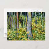 ファンゴッホ – 二つの姿で低成長 ポストカード (正面/裏面)