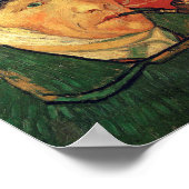 ファンゴッホ – 包帯された耳を持つセルフポートレート ポスター (角)