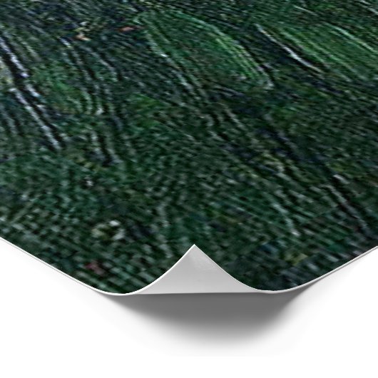 ファンゴッホ – 包帯された耳を持つセルフポートレート ポスター (角)