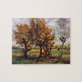 ファンゴッホ – 四本木の秋の風景 ジグソーパズル