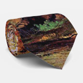 ファンゴッホ – 四本木の秋の風景 ネクタイ (ロール)