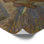 ファンゴッホ – 夜(ミレーの後) ポスター (角)