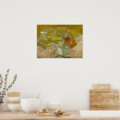 ファンゴッホ – 小説のフランスの山 ポスター (キッチン)