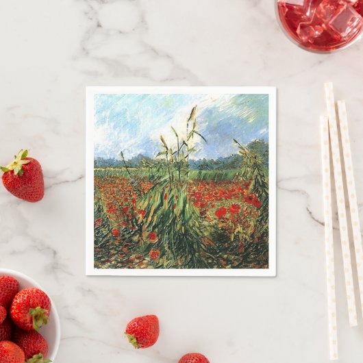 ファンゴッホ – 小麦の緑の耳 スタンダードカクテルナプキン (インサイチュ)