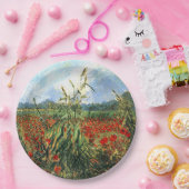 ファンゴッホ – 小麦の緑の耳 ペーパープレート (パーティー)