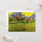 ファンゴッホ – 山の中の草地 カード (正面/裏面インサイチュ)