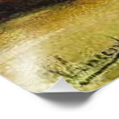 ファンゴッホ – 新しい教会とハーグのビュー フォトプリント            (角)