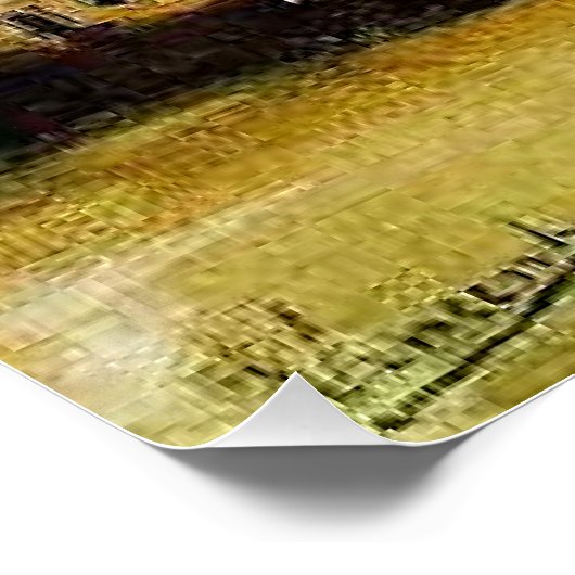 ファンゴッホ – 新しい教会とハーグのビュー ポスター (コーナー)