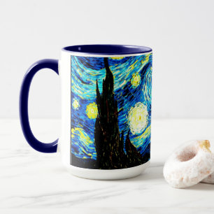 ファンゴッホ – 星の夜、有名絵画な マグカップ