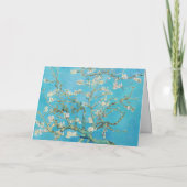 ファンゴッホ – 星空の夜と新年の幸せ シーズンカード (裏面)