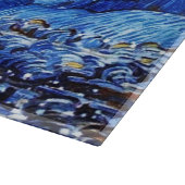 ファンゴッホ – 星空の夜 – クリスマス カッティングボード (角)