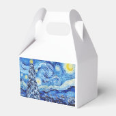 ファンゴッホ – 星空の夜 – ホワイトクリスマスポスト フェイバーボックス (正面サイド)