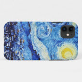 ファンゴッホ – 星空の夜 – ホワイトクリスマスポスト Case-Mate iPhoneケース (裏面(横))