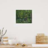 ファンゴッホ – 木と低成長 ポスター (キッチン)