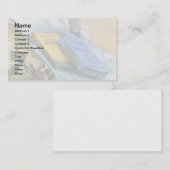 ファンゴッホ – 漆喰の彫像と静物生活 名刺 (正面/裏面)