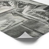 ファンゴッホ-祈りの言葉前食事 ポスター (角)