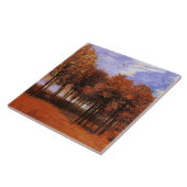 ファンゴッホ – 秋の風景素晴らし、芸術、 タイル (側面)