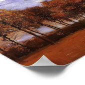 ファンゴッホ – 秋の風景 ポスター (角)