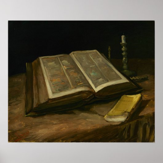 ファンゴッホ – 聖書と静物生活 ポスター (正面)