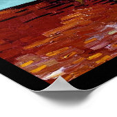 ファンゴッホ – 花瓶に3つのひまわり – ファインアート ポスター (角)