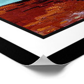 ファンゴッホ – 花瓶に3本のひまわり ポスター (角)