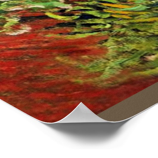 ファンゴッホ – 花瓶の花束 ポスター (角)