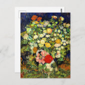 ファンゴッホ – 花瓶の花束 ポストカード (正面/裏面)