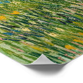 ファンゴッホ – 草のパッチ ポスター (角)